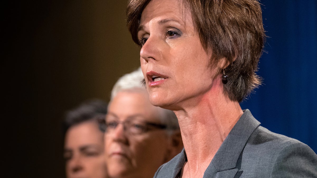 Sally Yates,Gina McCarthy Acting Attorney General Sally Yates