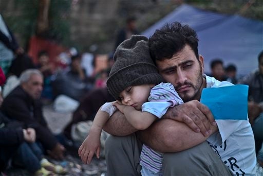  Syrian refugees (AP Photo/Muhammed Muheisen) 