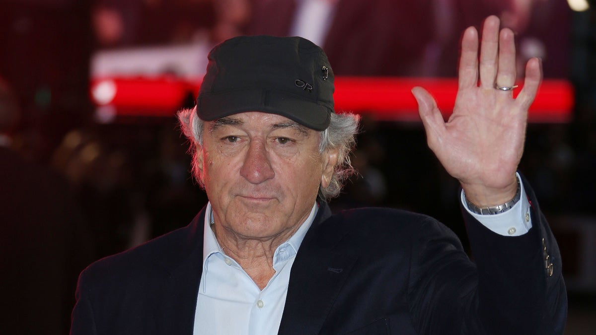 Actor Robert De Niro will attend the opening of a Pennsylvania state store in Glen Mills Friday. (AP file photo)