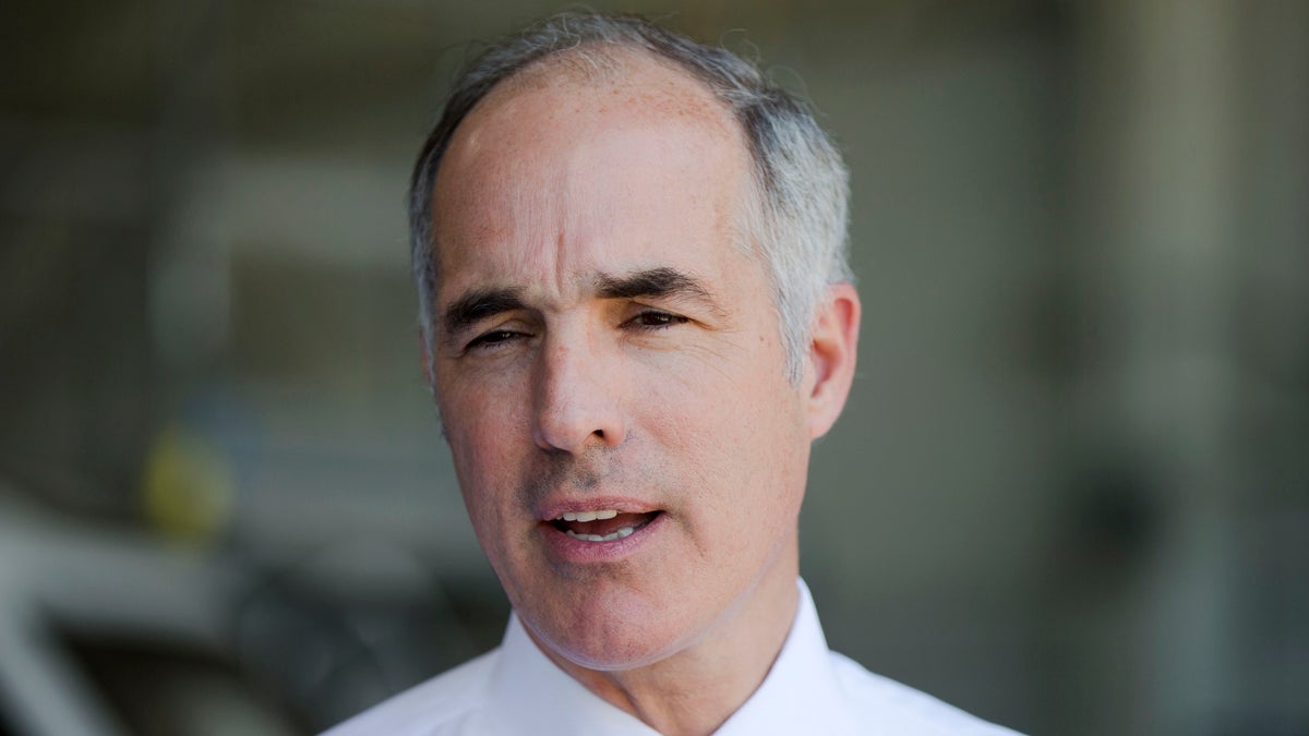  U.S. Sen. Bob Casey says pending legislation  would prevent identity theft and expedite refunds for victims who have had their identification stolen. (Matt Rourke/AP Photo) 