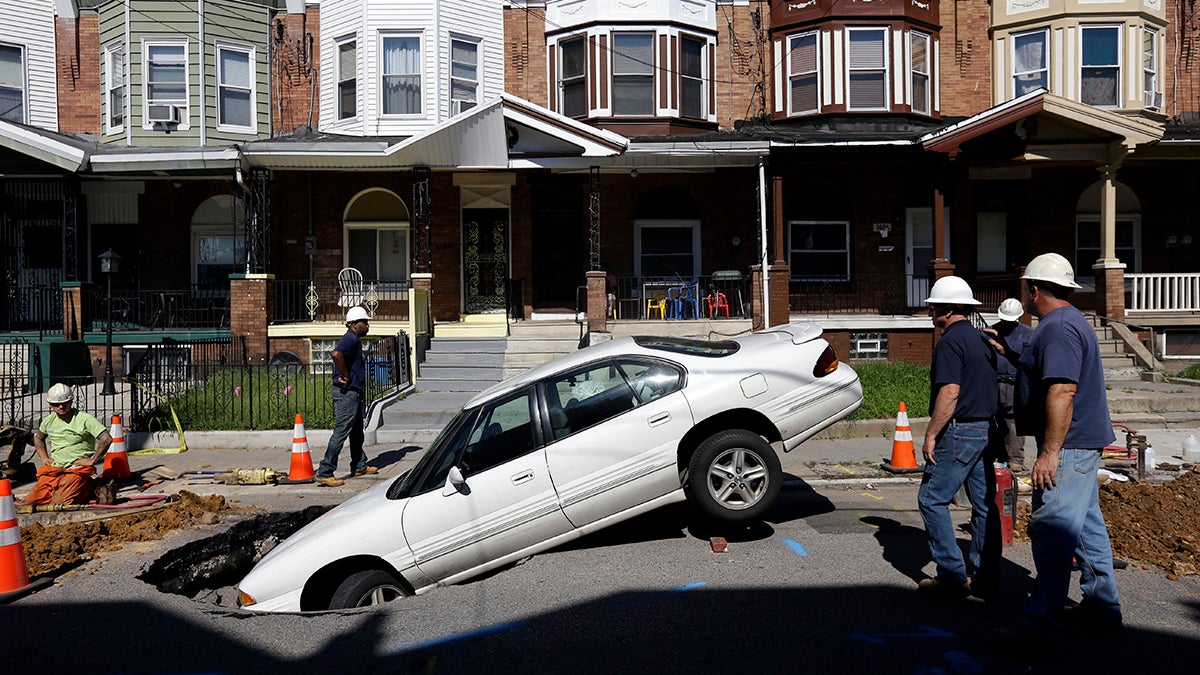 Sinkholes occur across Pennsylvania