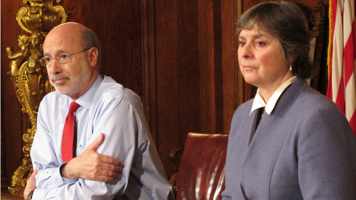 Pennsylvania Gov. Tom Wolf and his wife
