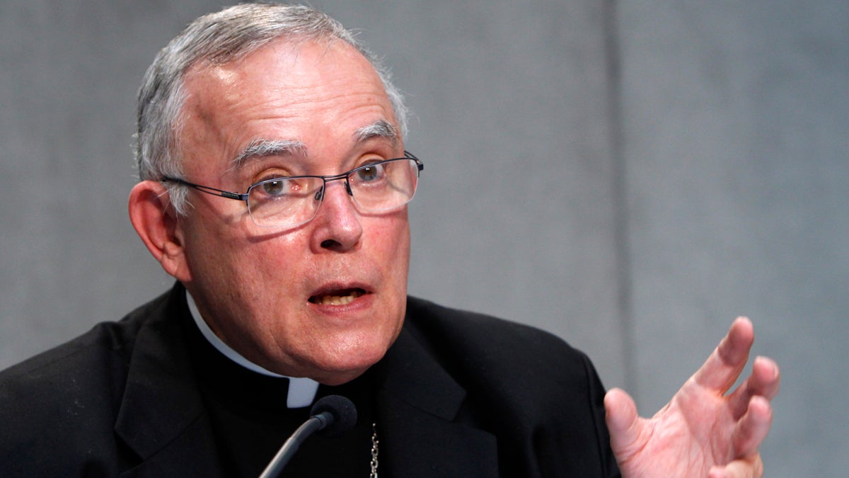 Philadelphia Archbishop Charles Chaput has castigated Hillary Clinton's campaign over emails he says display bigotry against Catholics. (AP file photo)