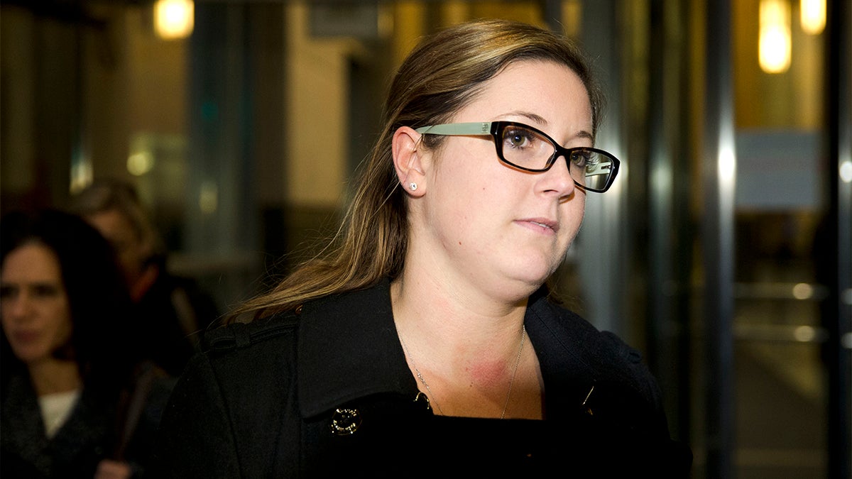 Kathryn Knott remains in prison after a judge denied her request for a shorter sentence. (AP Photo/Matt Rourke)