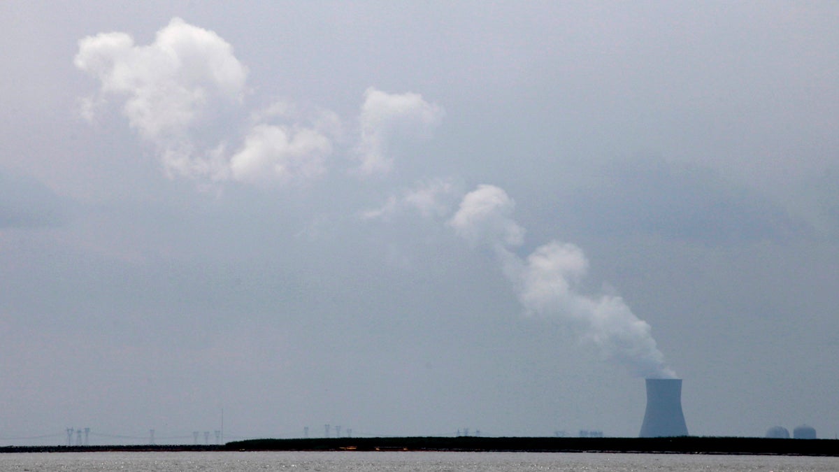  Steam clouds rise from the Salem Nuclear Power Plant in Lower Alloways Creek Township, N.J., Saturday, Aug. 11, 2012. (Mark Lennihan/AP Photo) 