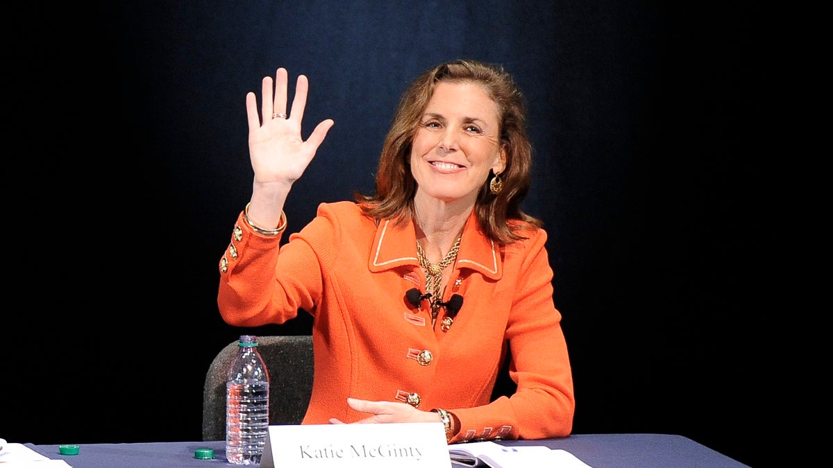  Katie McGinty, who resigned Wednesday as chief of staff to Pennsylvania Gov. Tom Wolf, is expected to launch a bid for U.S. Senate in 2016 after intense courting by national Democrats. She would not confirm Thursday that she intends to run. (AP file photo) 