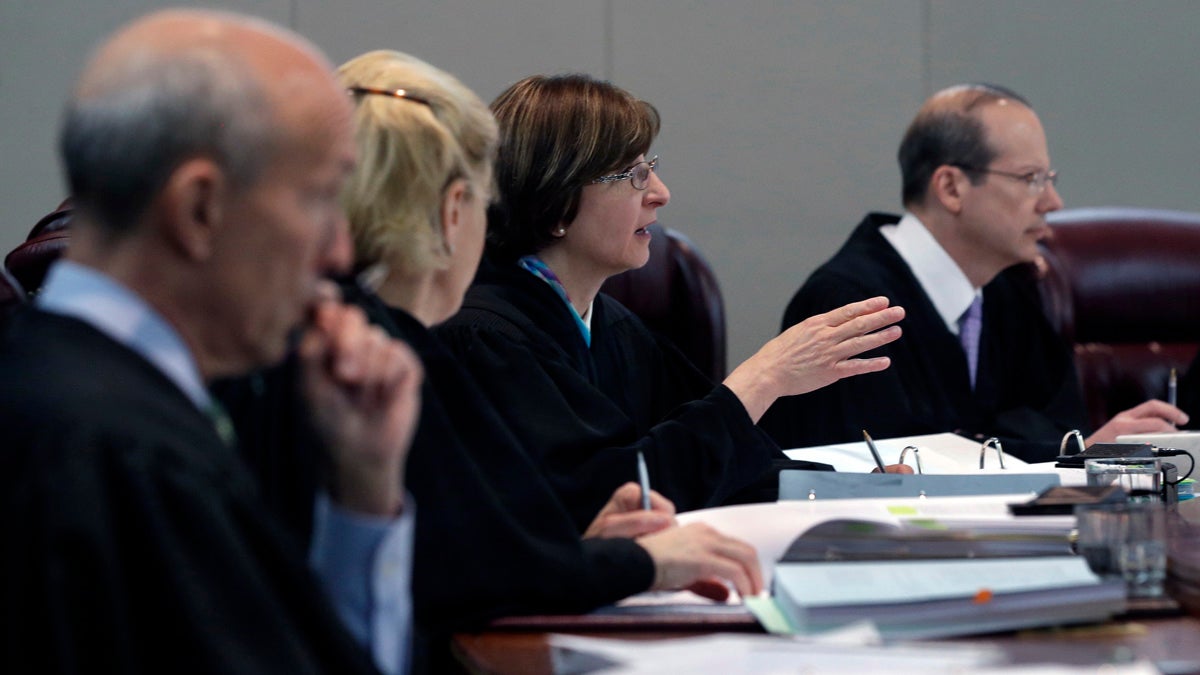  The New Jersey Supreme Court, pictured in May, has rejected a company's claim that 