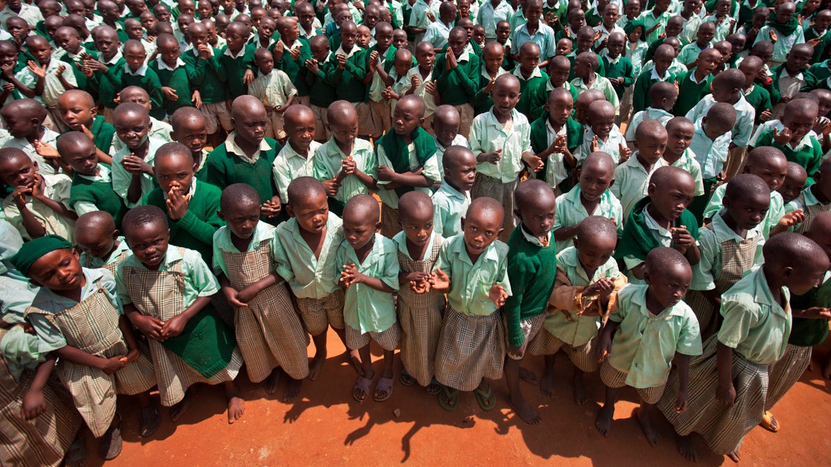  Children in the village of Nyumbani are pictured in a 2012 photo (Ben Curtis/AP Photo) 