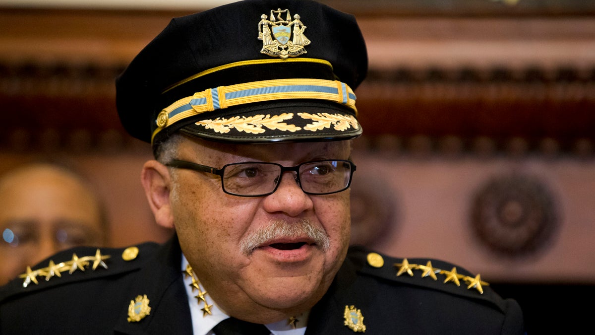 Philadelphia Police Commissioner Charles Ramsey speaks during a news conference last week at City Hall in Philadelphia. Ramsey announced his retirement at the news conference. His last day will be Jan. 7