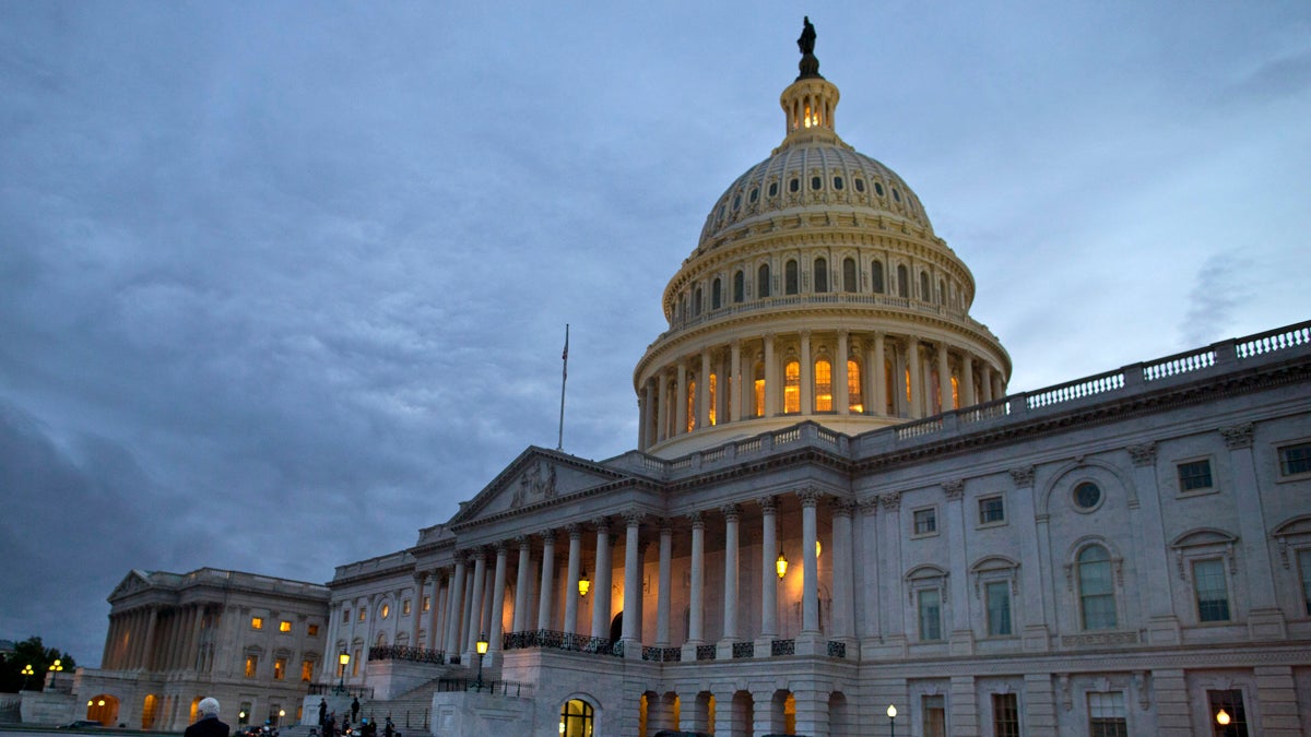 The U.S. Capitol building at dusk in Washington (Evan Vucci/AP Photo)