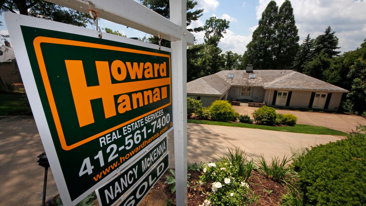  In this photo, a home is for sale in Mt. Lebanon, Pa. (Gene J. Puskar/AP Photo) 