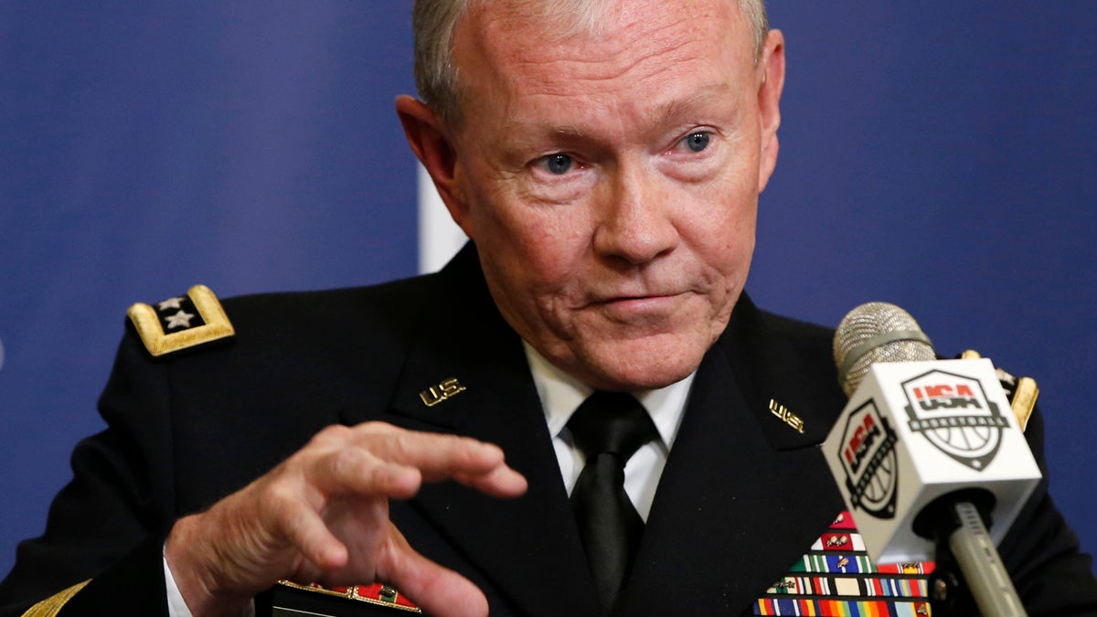  Joint Chiefs Chairman Gen. Martin Dempsey, Aug. 20, 2014 (Kathy Willens/AP Photo, file) 
