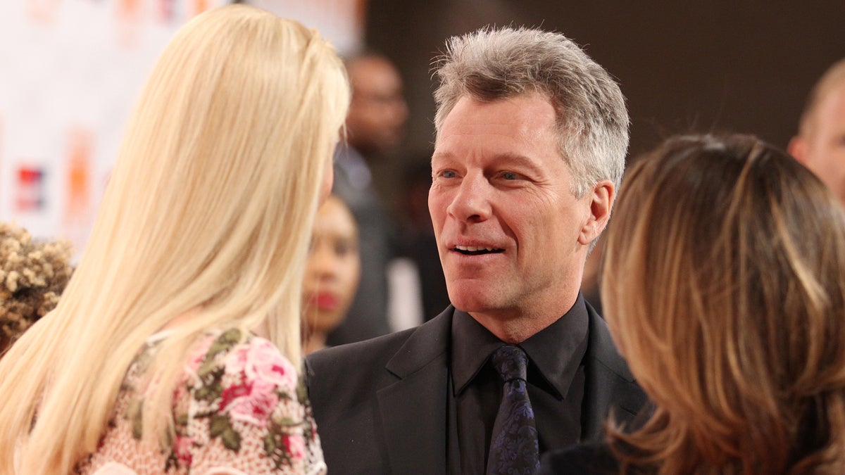  Jon Bon Jovi will receive the Marian Anderson Award at the Kimmel Center Tuesday night. (AP photo/Matt Rourke) 