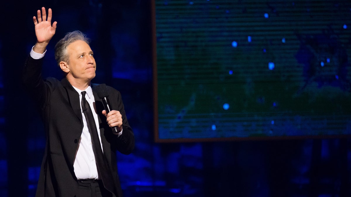  Jon Stewart appears onstage at Comedy Central's 