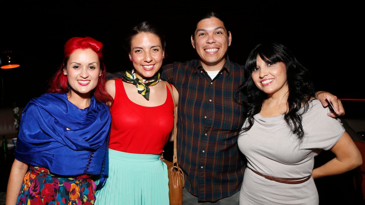  Las Cafeteras pictured in Los Angeles, California in 2012 (Photo by Todd Williamson/Invision for Pantelion/AP Images) 