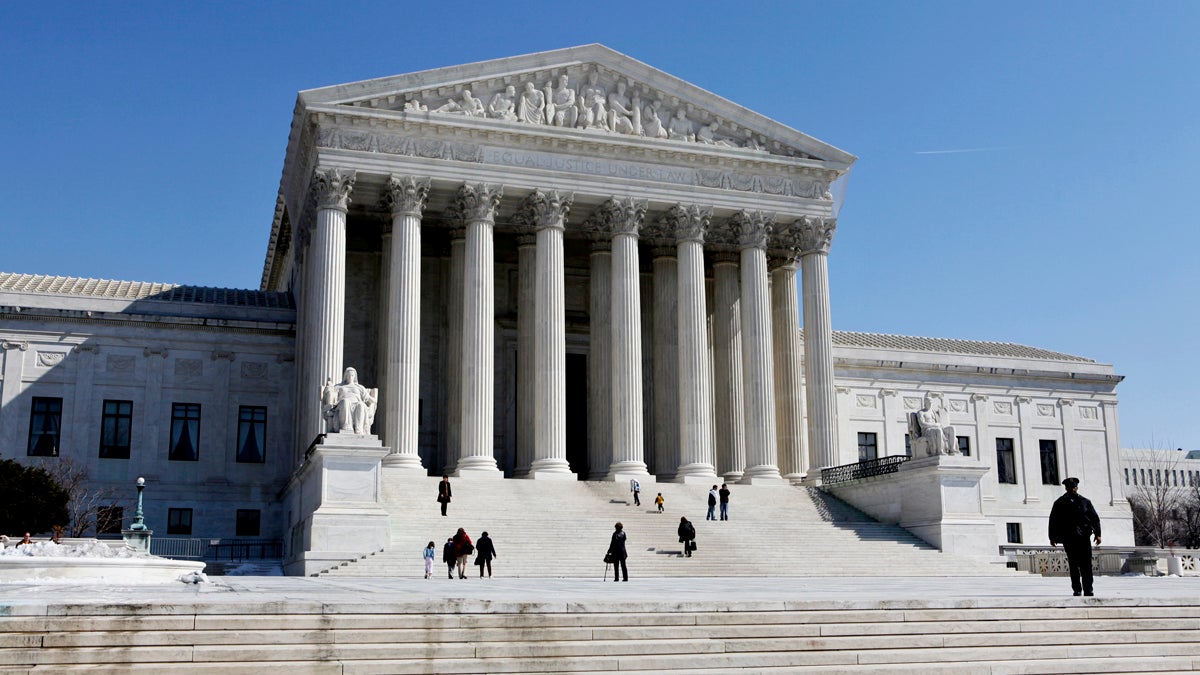 The Supreme Court Building is seen on Capitol Hill in Washington. (J. Scott Applewhite/AP Photo)