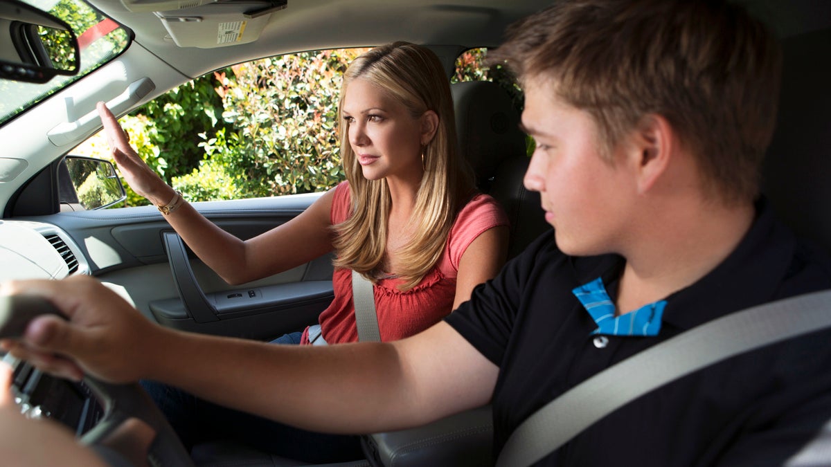  In this image released on Wednesday, July 3, 2013, Co-Host of Entertainment Tonight and mother, Nancy O’Dell, takes time to help coach stepson Tyler as he learns to drive. O’Dell is the spokesperson for Drive it Home – a campaign launched by the National Safety Council and The Allstate Foundation to provide resources for parents with teen drivers. (AP Images for the National Safety Council and The Allstate Foundation/Bret Hartman) 