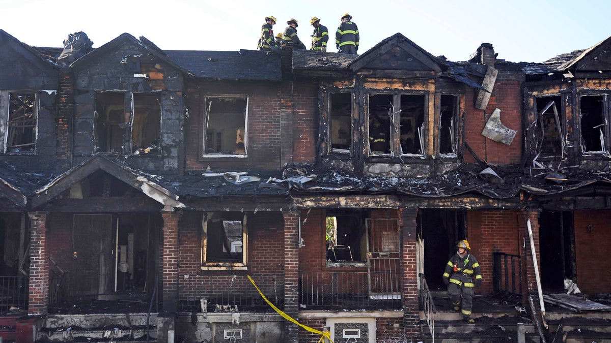 A fire in July 2014 that killed four children prompted the Philadelphia Fire Department to study communities at higher risk for fire fatalities.
(AP Photo/Michael Perez