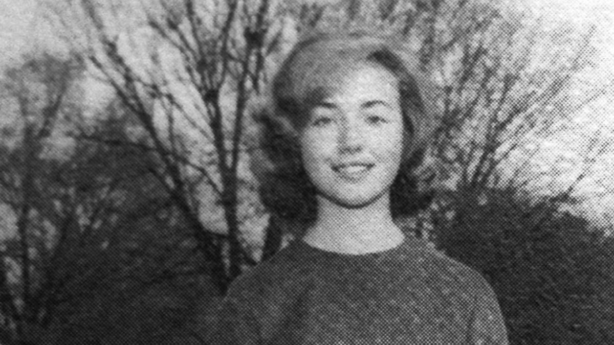  A young Hillary Rodham at Park Ridge (Ill.) East High School in a 1964 yearbook photo. She was junior class vice-president. (AP Photo, file) 