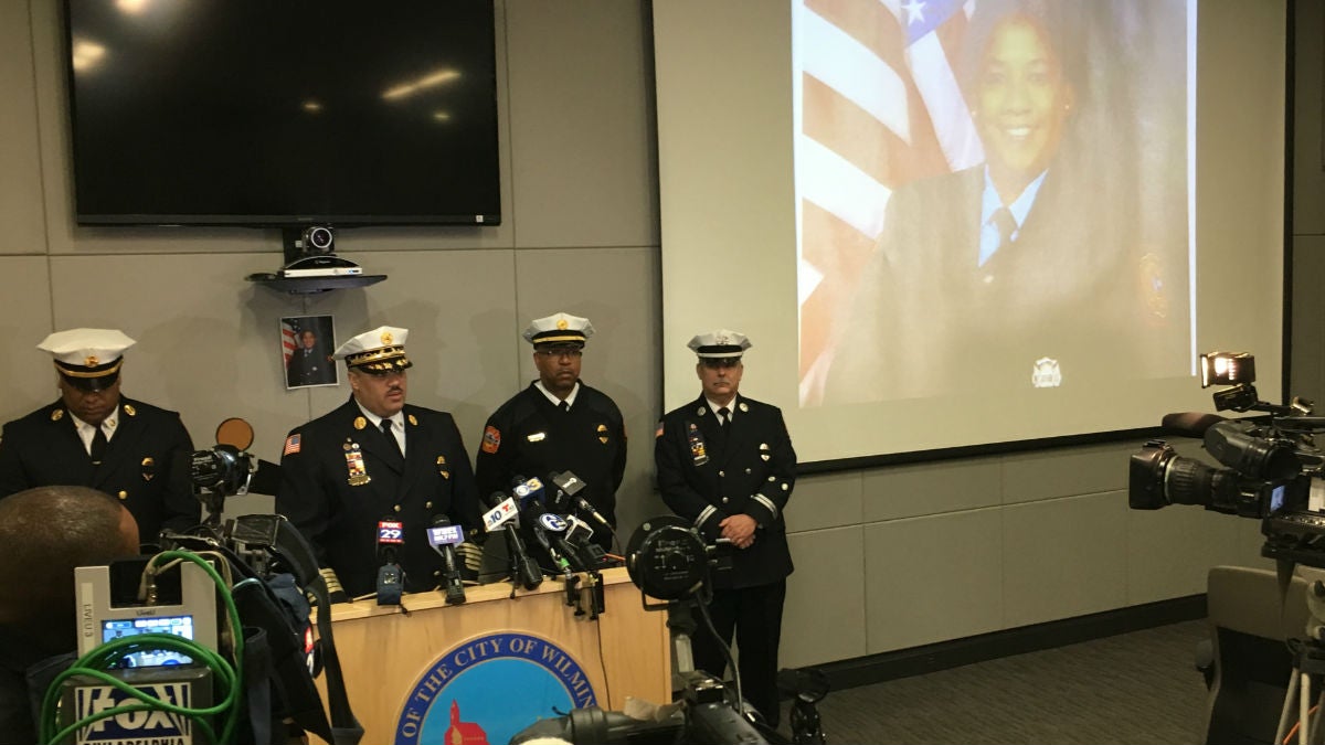 Wilmington Fire Chief Anthony Goode talks about the death of Ardythe Hope