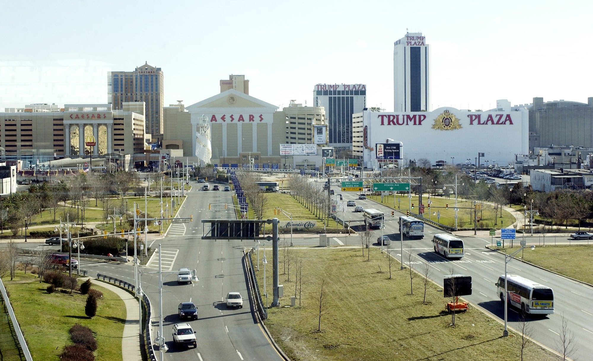  Atlantic City could retain a large part of the business generated by the three casinos eventually disappearing from the boardwalk.(Mary Godleski/AP file photo) 