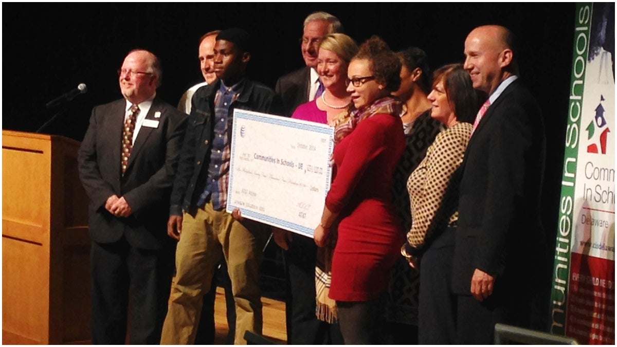  AT&T awarded Communities in Schools of Delaware $694,000 (Shana O'Malley/for NewsWorks) 