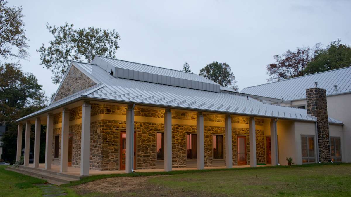  The Skyspace at the Chestnut Hill Friends meetinghouse is offering special viewings for the holidays. (Bas Slabbers/for NewsWorks, file) 