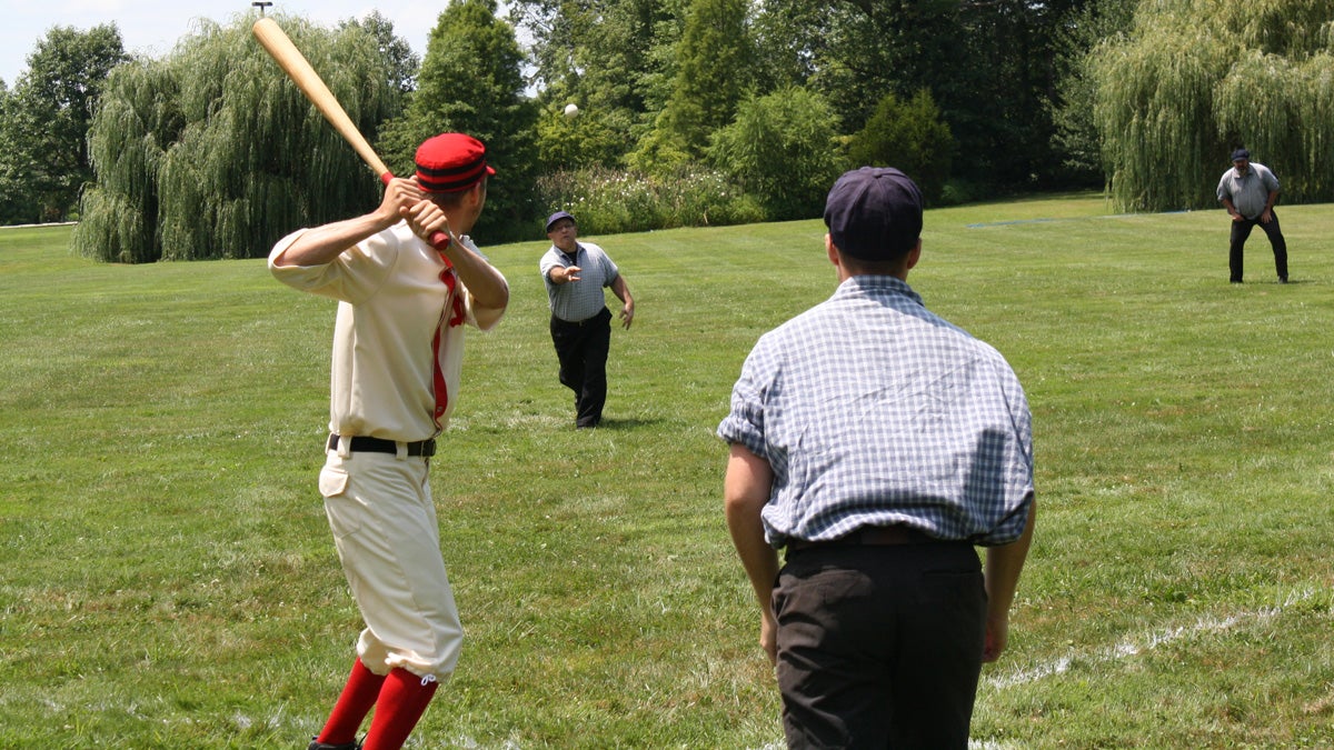  Diamond State Base Ball Club vs. Mohican BBC of Kennett Square, August 1st, 2015 (Brian Drouin/NewsWorks) 