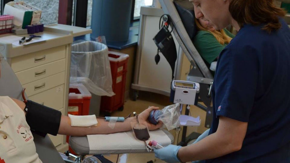 The Blood Bank of Delmarva has declared a blood emergency because supplies have fallen below the three-day level of reserves for the 19 hospitals it serves. (Courtesy of Blood Bank of Delmarva)