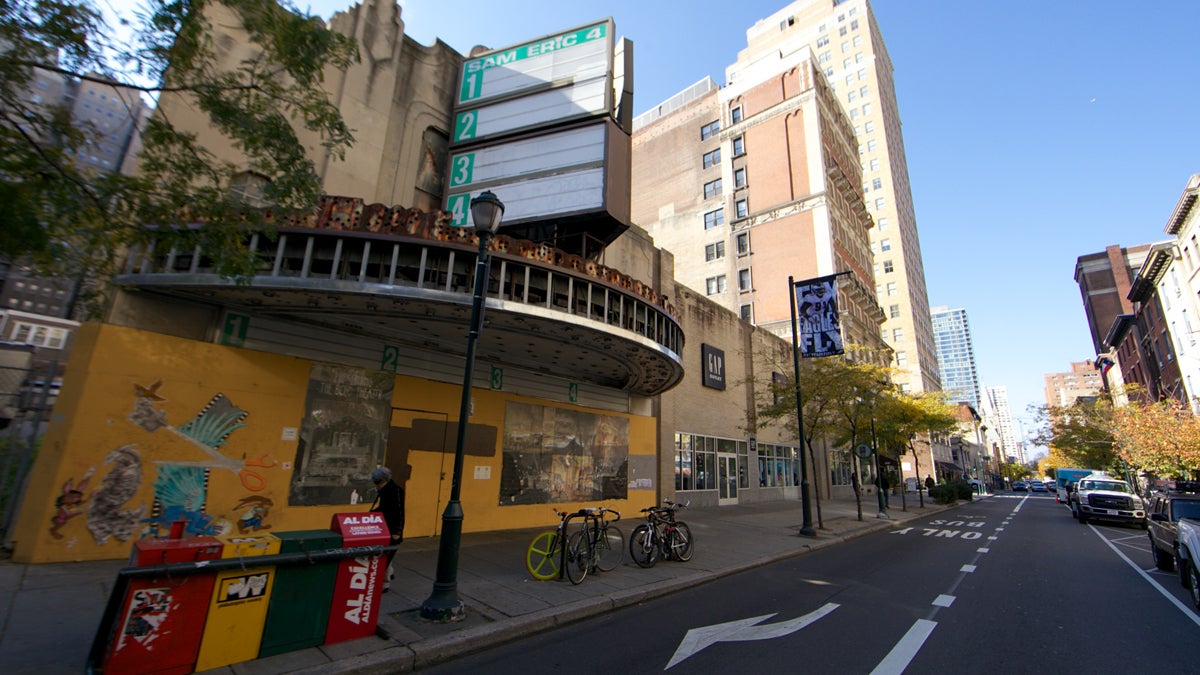  iPic Theaters plans to restore the Boyd Theatre located at 1908 Chestnut Street to its former glory. (Nathaniel Hamilton/For Newsworks) 