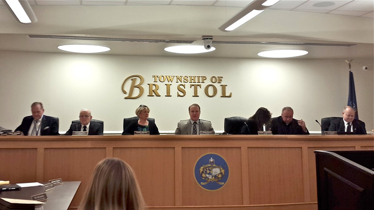  The Bristol Township Council passed a resolution for a six-month stay on new recovery, or 