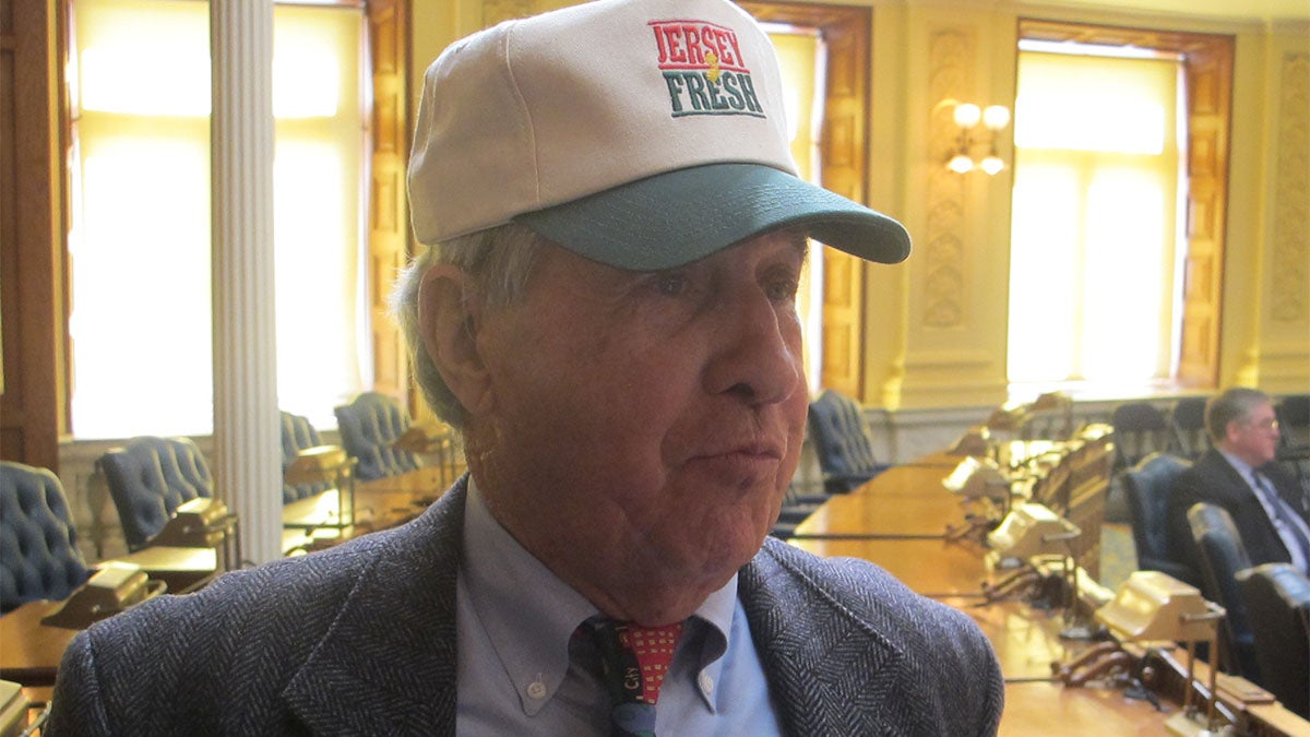 Former New Jersey Agriculture Secretary Art Brown has started his crops about three weeks earlier than usual this year on his South Jersey farm.  (photo by Phil Gregory)