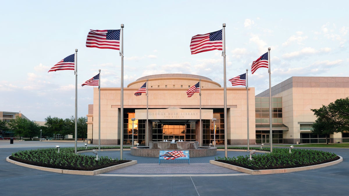  George Bush Presidential Library at Texas A&M University. (<a href=