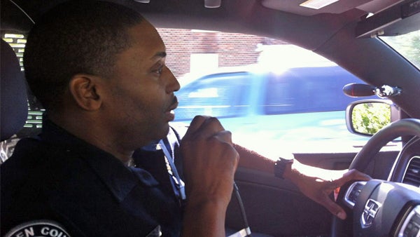  Patrolman Jarrod Broadway joined the Camden force after serving for seven years in Burlington Township. He said they're building a better relationship with the community. 