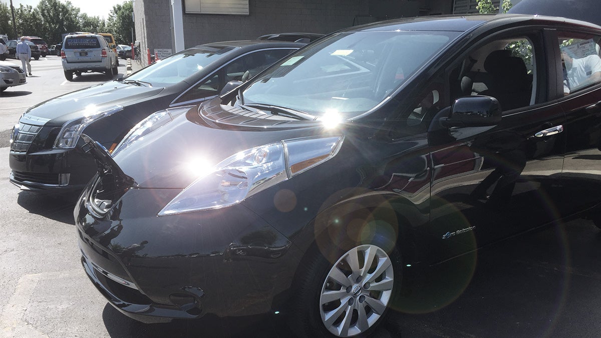  Delaware is encouraging increased infrastructure and use of electric vehicles, like this Nissan Leaf.  