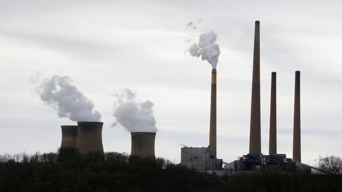 The stacks of the Homer City Generating Station in Homer City, Pa., are shown in this 2014 file photo. (Keith Srakocic/AP Photo) 