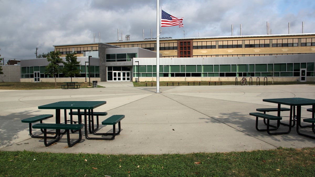  Carver High School of Engineering and Science plans to add seventh and eighth grades at the beginning of next year. (Emma Lee/WHYY) 