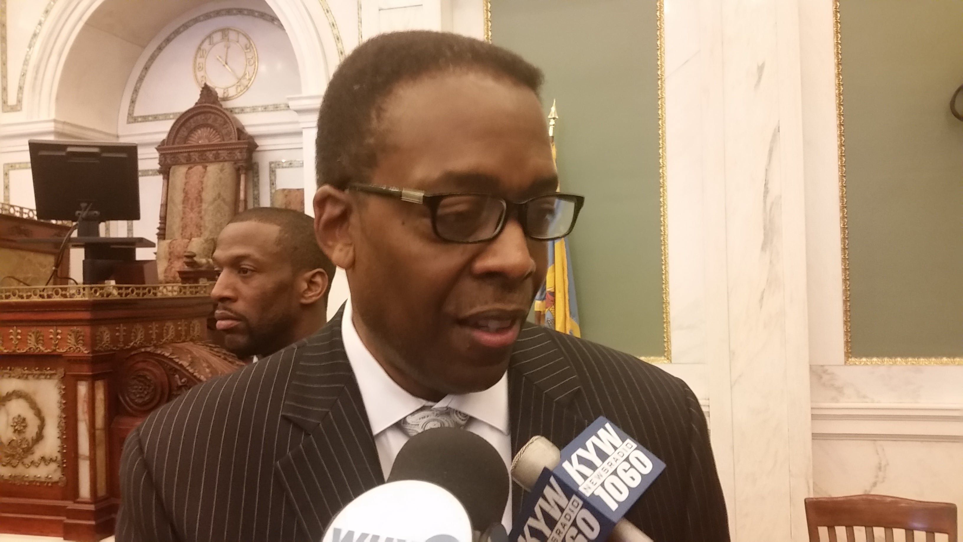 clarke-2 Philadelphia City Council President Darrell Clarke (Tom MacDonald/WHYY)