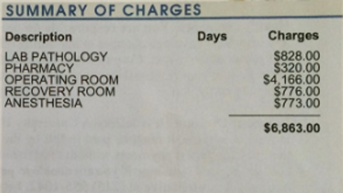 Following her colonoscopy and endoscopy procedure in 2012