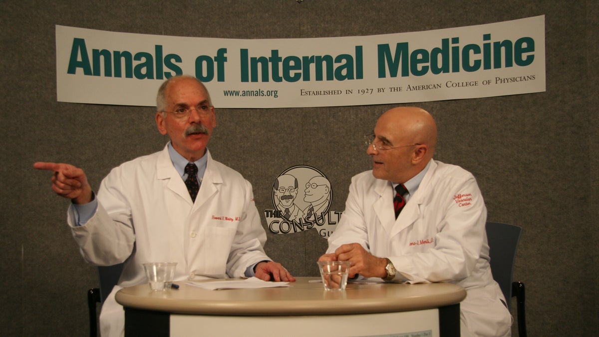 Howard Weitz (left) and Geno Merli host 