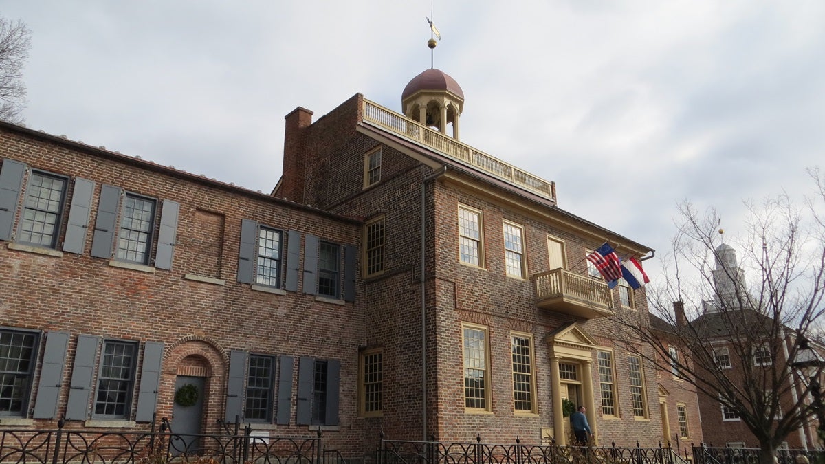 The Old New Castle Courthouse will be the centerpiece of Delaware's First State National Park. (Mark Eichmann/WHYY) 