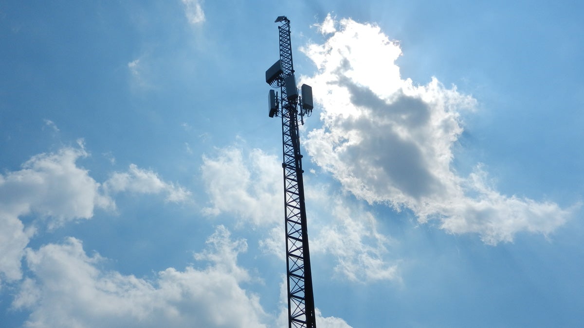  Antennas such as this will sprout at the Philadelphia Museum of Art and Logan Square during Philadelphia's papal weekend. (AT&T) 