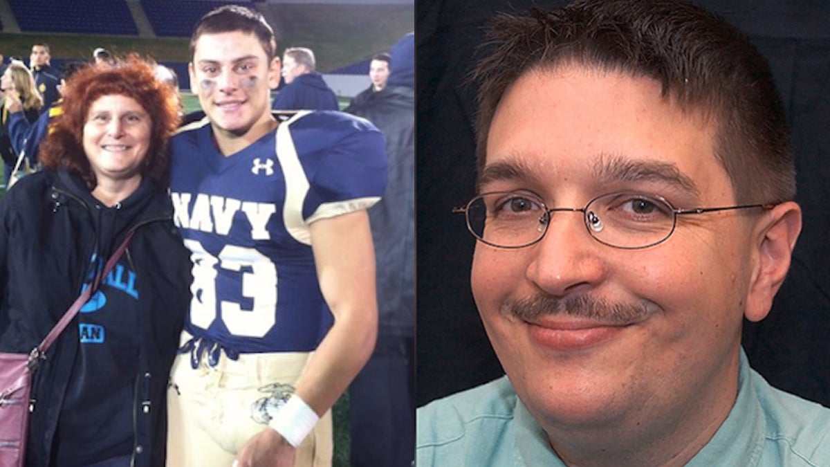 Justin Zemser, a 21-year-old midshipman at the U.S. Naval Academy (left) and Jim Gaines, a 48-year-old video software architect with the Associated Press were among those killed in Tuesday night's Amtrak derailment in Port Richmond. (Images via Facebook and AP)