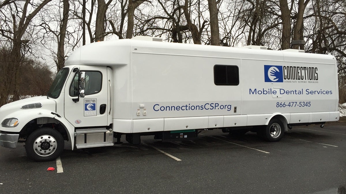  Connections' new mobile dental van (Photo provided by Connections CSP, Inc.) 