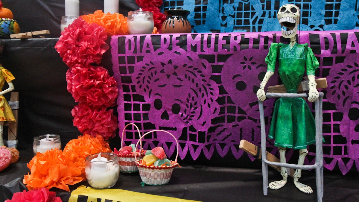 The Penn Museum is celebrating Dia de los Muertos on Saturday, October 31st. (Kimberly Paynter/WHYY)