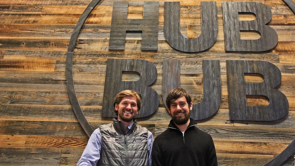  Drew Crockett, owner of HubBub Coffee, received funds from the new venture of Jack Dorsey, who co-founded both Twitter and Square. (Kimberly Paynter/WHYY) 