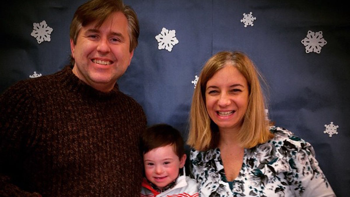  Tim and Candice Ogline, with their son, Philip. (Courtesy of the Oglines) 