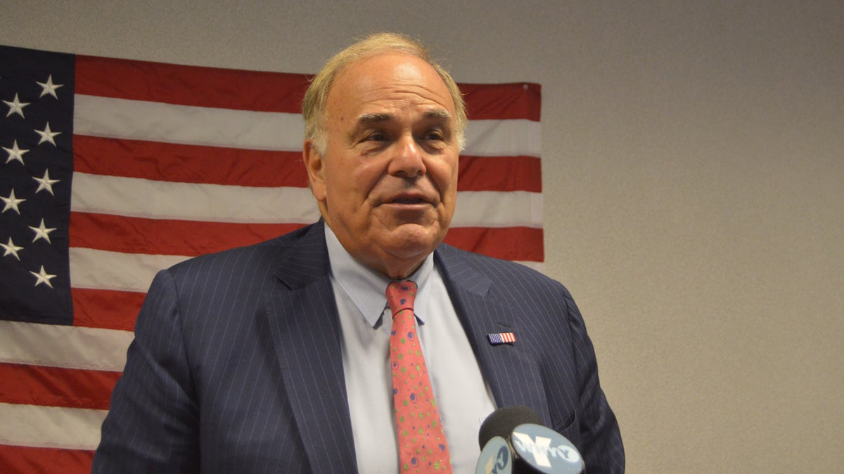 Former Gov. Ed Rendell talks about the deterioration of political ads. (Tom MacDonald/WHYY)