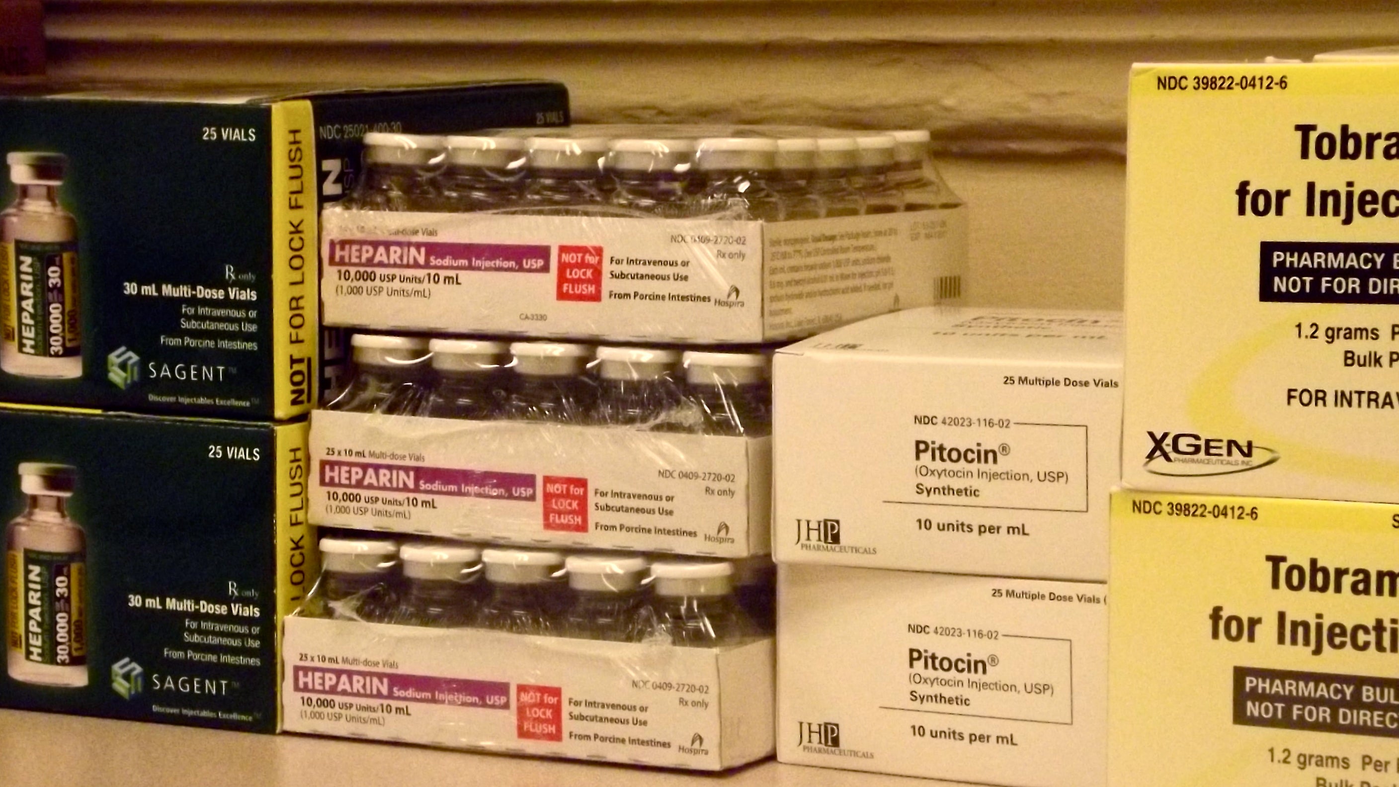  Pennsylvania Hospital has stockpiled extra medication in preparation for an expected surge of patients during the papal visit in Philadelphia. (Taunya English/ WHYY). 