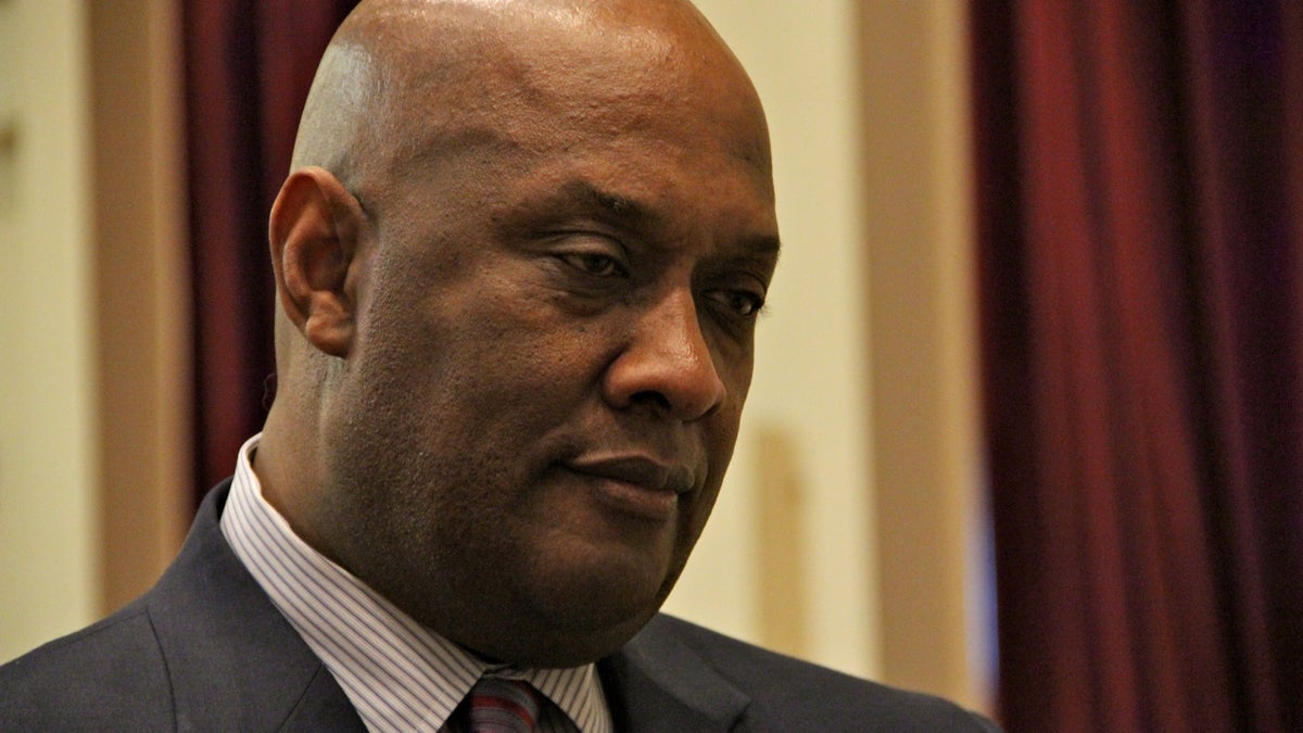 State Rep. Dwight Evans has the endorsement of former Gov. Ed Rendell. (Emma Lee/WHYY)